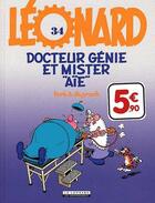 Couverture du livre « Léonard T.34 ; docteur génie et mister 