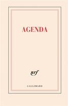 Couverture du livre « Agenda (édition 2020) » de Collectif Gallimard aux éditions Gallimard