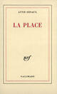 Couverture du livre « La place » de Annie Ernaux aux éditions Gallimard (patrimoine Numerise)