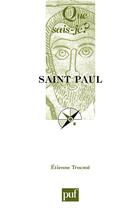 Couverture du livre « Saint Paul » de Etienne Trocmé aux éditions Que Sais-je ?