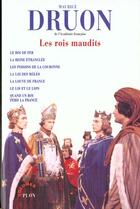 Couverture du livre « Les rois maudits ; INTEGRALE T.1 A T.7 » de Maurice Druon aux éditions Plon