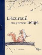 Couverture du livre « L'écureuil et la première neige » de Sebastian Meschenmoser aux éditions Mineditions