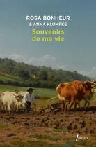 Couverture du livre « Souvenirs de ma vie » de Rosa Bonheur aux éditions Libretto
