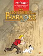 Couverture du livre « Les aventures de Vick et Vicky : Intégrale Tomes 11 et 12 : sur les terres des pharaons » de Bruno Bertin aux éditions P'tit Louis