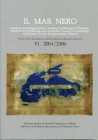 Couverture du livre « Il mar nero Tome 6 » de Pierre Vasilica aux éditions Maison Des Sciences De L'homme