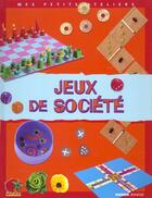 Couverture du livre « Jeux de societe » de  aux éditions Mango