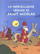 Couverture du livre « Merveilleuse legende de saint nicolas (la) » de Corinne Albaut aux éditions Actes Sud