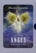 Couverture du livre « Cartes des anges de lumière » de Diana Cooper aux éditions Contre-dires