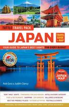 Couverture du livre « Japan travel guide & map » de Goss Rob aux éditions Tuttle