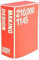 Couverture du livre « Making design » de Mccarty Cara aux éditions Thames & Hudson