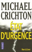Couverture du livre « État d'urgence » de Michael Crichton aux éditions Pocket