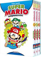 Couverture du livre « Super Mario Manga Adventures - Coffret T01 à T03 NED » de  aux éditions Soleil