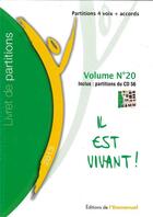 Couverture du livre « Livret De Partitions N 20 - 2013 » de  aux éditions Emmanuel