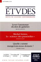 Couverture du livre « Etudes 4263 - septembre » de  aux éditions Ser