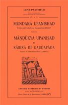 Couverture du livre « Mundaka Upanishad ; Mandukya Upanisad ; Karika de Gaudapada » de Jacqueline Maury et E. Lesimple aux éditions Jean Maisonneuve