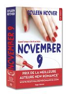 Couverture du livre « November 9 » de Colleen Hoover aux éditions Hugo Roman
