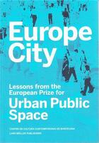 Couverture du livre « Europe city » de Grey Diane aux éditions Lars Muller