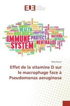 Couverture du livre « Effet de la vitamine d sur le macrophage face a pseudomonas aeruginosa » de Nouari Wafa aux éditions Editions Universitaires Europeennes