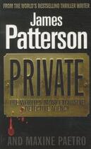 Couverture du livre « Private » de James Patterson et Maxine Paetro aux éditions 