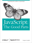 Couverture du livre « JavaScript ; the good parts » de Douglas Crockford aux éditions O'reilly Media