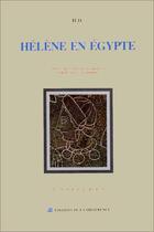 Couverture du livre « Helene en egypte » de Hilda Doolittle aux éditions La Difference