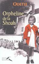 Couverture du livre « Orpheline de la shoah » de  aux éditions Presses De La Renaissance