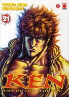 Couverture du livre « Ken, fist of the blue sky Tome 21 » de Buronson et Tetsuo Hara aux éditions Panini