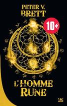 Couverture du livre « Le cycle des démons Tome 1 : l'homme-rune » de Peter V. Brett aux éditions Bragelonne