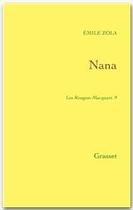 Couverture du livre « Nana » de Émile Zola aux éditions Grasset