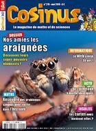 Couverture du livre « Cosinus n 214 etonnantes araignees - avril 2019 » de  aux éditions Cosinus