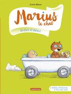 Couverture du livre « Marius le chat Tome 1 : drôles d'idées ! » de Erwin Moser aux éditions Casterman