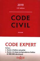 Couverture du livre « Code civil (édition 2019) » de  aux éditions Dalloz
