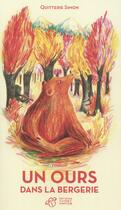 Couverture du livre « Un ours dans la bergerie » de Quitterie Simon aux éditions Thierry Magnier