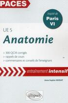 Couverture du livre « Ue5 - anatomie » de Heissat Anne-Sophie aux éditions Ellipses