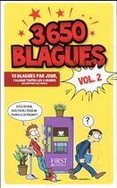 Couverture du livre « 3650 blagues t.2 » de  aux éditions First