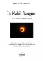 Couverture du livre « In nobil sangue - Canzonetta pour voix medium ou voix haute » de Michel Keustermans aux éditions Delatour