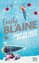 Couverture du livre « Tout en haut de ma liste » de Emily Blaine aux éditions Harpercollins