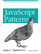 Couverture du livre « JavaScript patterns » de Stefanov Stoyan aux éditions O'reilly Media