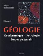 Couverture du livre « Geologie » de Jaujard Damien aux éditions Maloine