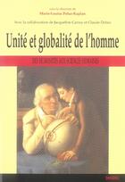 Couverture du livre « Unité et globalité de l'homme ; des humanités aux sciences humaines » de Pelus-Kaplan M- aux éditions Syllepse