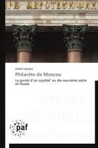 Couverture du livre « Philarete de moscou » de Lebedev-A aux éditions Presses Academiques Francophones