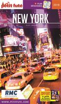 Couverture du livre « GUIDE PETIT FUTE ; CITY GUIDE ; New York (édition 2018) » de  aux éditions Le Petit Fute