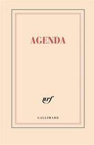 Couverture du livre « Agenda litteraire 2021 (papeterie) » de Collectifs Gallimard aux éditions Gallimard