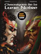 Couverture du livre « Chroniques de la Lune Noire Tome 13 : la prophétie » de Cyril Pontet et Francois Froideval aux éditions Dargaud