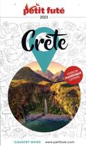 Couverture du livre « Crete 2023 petit fute » de Collectif Petit Fute aux éditions Le Petit Fute