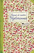 Couverture du livre « Carnet de recettes végétariennes » de Adele Hugot aux éditions Les Cuisinieres