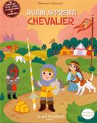 Couverture du livre « Aubin apprenti chevalier » de Clementine Guivarc'H aux éditions Au Bord Des Continents