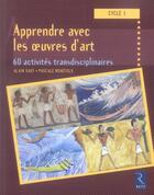 Couverture du livre « Apprendre avec les oeuvres d'art » de Saey/Monziols aux éditions Retz