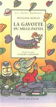 Couverture du livre « Gavotte du mille-pattes (la) - les petits bonheurs, des 3 ans » de Francoise Morvan aux éditions Actes Sud