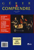 Couverture du livre « Gérer et comprendre t.84 (juin 2006) » de  aux éditions Eska